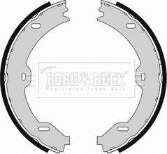 Borg & Beck BBS6393 - Комплект тормозов, ручник, парковка autosila-amz.com