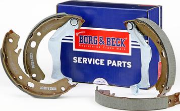 Borg & Beck BBS6344 - Комплект тормозов, ручник, парковка autosila-amz.com