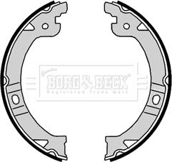 Borg & Beck BBS6341 - Комплект тормозов, ручник, парковка autosila-amz.com