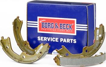 Borg & Beck BBS6343 - Комплект тормозов, ручник, парковка autosila-amz.com