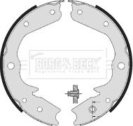 Borg & Beck BBS6361 - Комплект тормозов, ручник, парковка autosila-amz.com