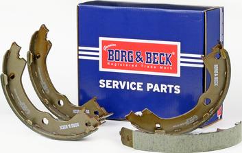 Borg & Beck BBS6367 - Комплект тормозов, ручник, парковка autosila-amz.com