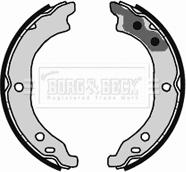 Borg & Beck BBS6388 - Комплект тормозов, ручник, парковка autosila-amz.com