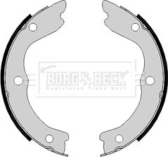 Borg & Beck BBS6370 - Комплект тормозов, ручник, парковка autosila-amz.com