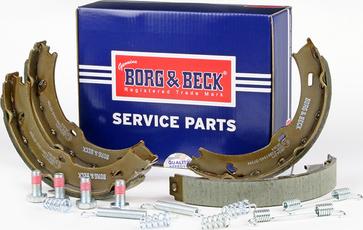 Borg & Beck BBS6371 - Комплект тормозов, ручник, парковка autosila-amz.com
