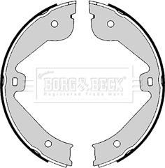 Borg & Beck BBS6373 - Комплект тормозов, ручник, парковка autosila-amz.com