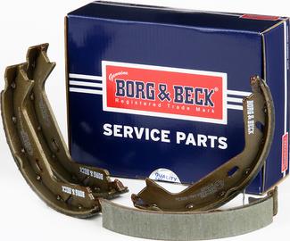 Borg & Beck BBS6296 - Комплект тормозов, ручник, парковка autosila-amz.com