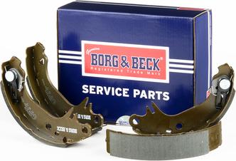 Borg & Beck BBS6242 - Комплект тормозных колодок, барабанные autosila-amz.com