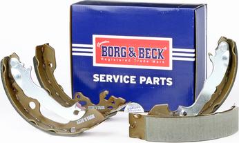 Borg & Beck BBS6266 - Комплект тормозных колодок, барабанные autosila-amz.com