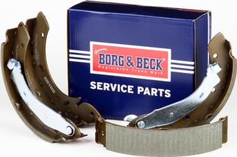Borg & Beck BBS6262 - Комплект тормозных колодок, барабанные autosila-amz.com