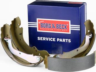 Borg & Beck BBS6205 - Комплект тормозных колодок, барабанные autosila-amz.com