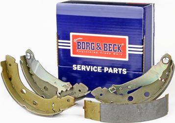 Borg & Beck BBS6286 - Комплект тормозных колодок, барабанные autosila-amz.com