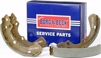 Borg & Beck BBS6236 - Комплект тормозных колодок, барабанные autosila-amz.com