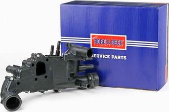 Borg & Beck BBT438 - Термостат охлаждающей жидкости / корпус autosila-amz.com