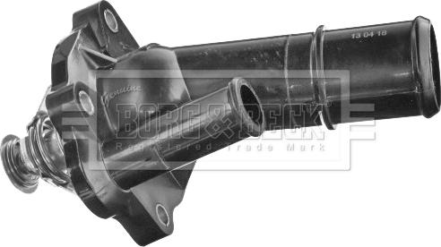 Borg & Beck BBT475 - Термостат охлаждающей жидкости / корпус autosila-amz.com