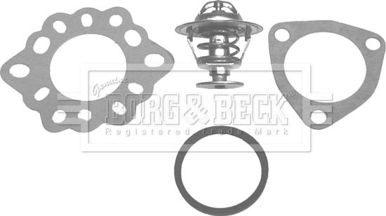 Borg & Beck BBT004 - Термостат охлаждающей жидкости / корпус autosila-amz.com