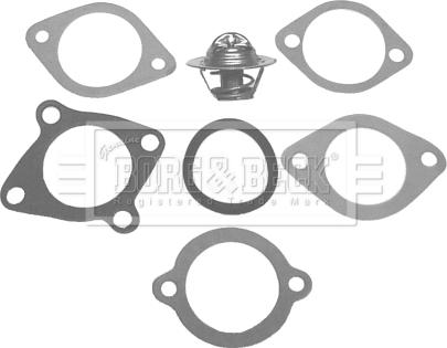 Borg & Beck BBT013 - Термостат охлаждающей жидкости / корпус autosila-amz.com