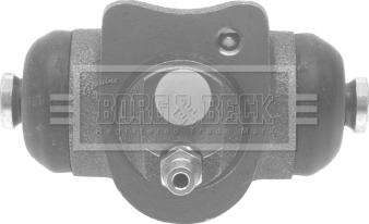 Borg & Beck BBW1912 - Колесный тормозной цилиндр autosila-amz.com