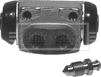 Borg & Beck BBW1732 - Колесный тормозной цилиндр autosila-amz.com