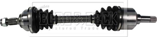 Borg & Beck BDS1493 - Приводной вал autosila-amz.com