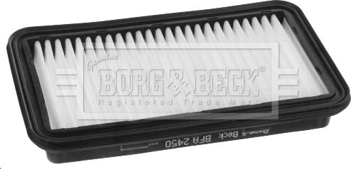 Borg & Beck BFA2450 - Воздушный фильтр, двигатель autosila-amz.com