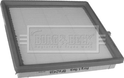 Borg & Beck BFA2418 - Воздушный фильтр, двигатель autosila-amz.com