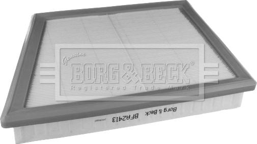 Borg & Beck BFA2413 - Воздушный фильтр, двигатель autosila-amz.com
