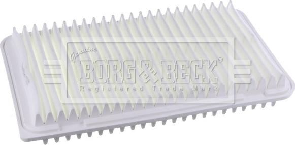 Borg & Beck BFA2596 - Воздушный фильтр, двигатель autosila-amz.com