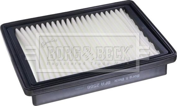 Borg & Beck BFA2566 - Воздушный фильтр, двигатель autosila-amz.com