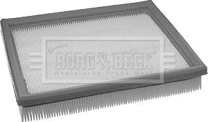 Borg & Beck BFA2061 - Воздушный фильтр, двигатель autosila-amz.com