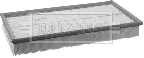 Borg & Beck BFA2008 - Воздушный фильтр, двигатель autosila-amz.com