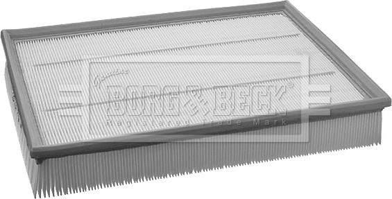 Borg & Beck BFA2015 - Воздушный фильтр, двигатель autosila-amz.com