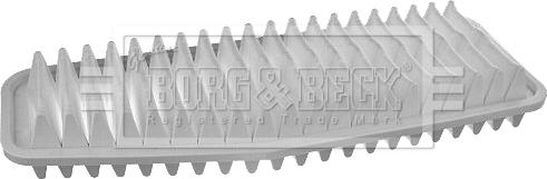 Borg & Beck BFA2187 - Воздушный фильтр, двигатель autosila-amz.com