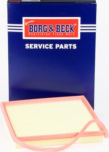 Borg & Beck BFA2395 - Воздушный фильтр, двигатель autosila-amz.com