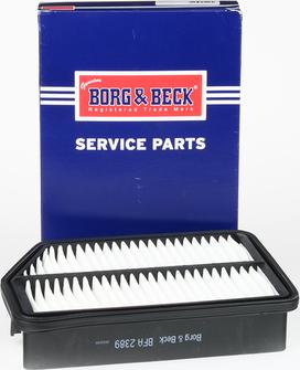 Borg & Beck BFA2389 - Воздушный фильтр, двигатель autosila-amz.com