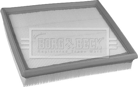 Borg & Beck BFA2386 - Воздушный фильтр, двигатель autosila-amz.com