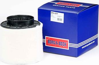 Borg & Beck BFA2377 - Воздушный фильтр, двигатель autosila-amz.com