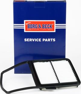 Borg & Beck BFA2248 - Воздушный фильтр, двигатель autosila-amz.com