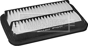 Borg & Beck BFA2255 - Воздушный фильтр, двигатель autosila-amz.com