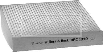 Borg & Beck BFC1040 - Фильтр воздуха в салоне autosila-amz.com