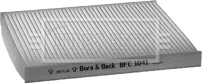 Borg & Beck BFC1041 - Фильтр воздуха в салоне autosila-amz.com