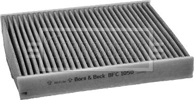 Borg & Beck BFC1050 - Фильтр воздуха в салоне autosila-amz.com
