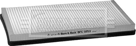 Borg & Beck BFC1053 - Фильтр воздуха в салоне autosila-amz.com