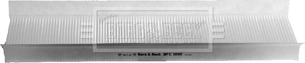 Borg & Beck BFC1010 - Фильтр воздуха в салоне autosila-amz.com