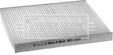 Borg & Beck BFC1018 - Фильтр воздуха в салоне autosila-amz.com