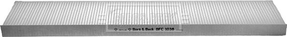 Borg & Beck BFC1038 - Фильтр воздуха в салоне autosila-amz.com