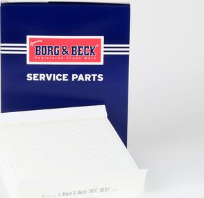 Borg & Beck BFC1037 - Фильтр воздуха в салоне autosila-amz.com