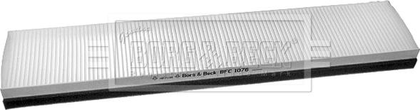 Borg & Beck BFC1076 - Фильтр воздуха в салоне autosila-amz.com