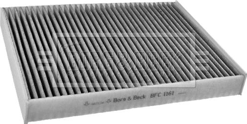 Borg & Beck BFC1161 - Фильтр воздуха в салоне autosila-amz.com