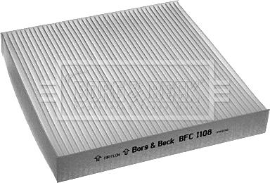 Borg & Beck BFC1108 - Фильтр воздуха в салоне autosila-amz.com